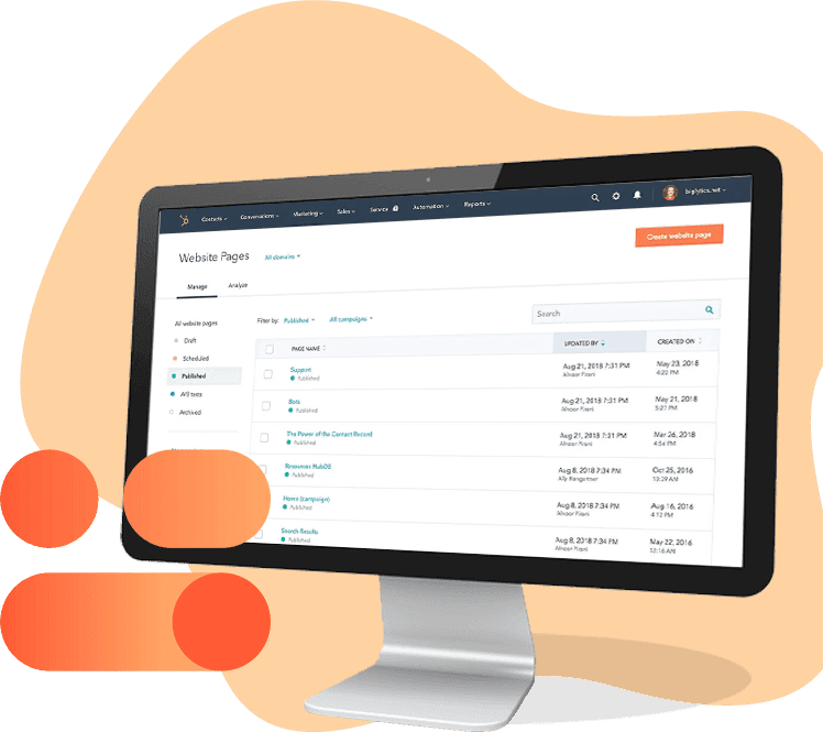 Hubspot CMS Hub Development Solutions