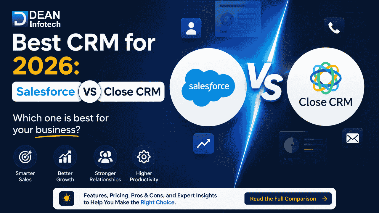 Salesforce vs Close CRM Comparison (2026)