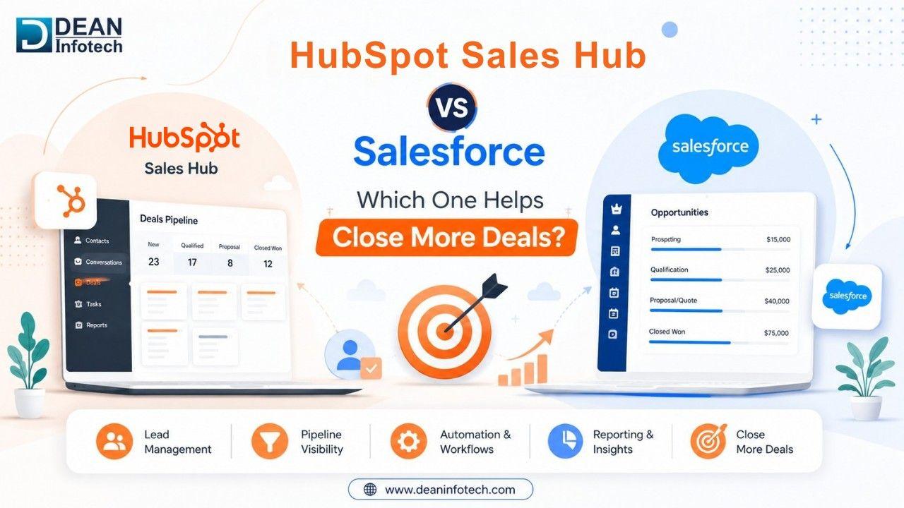 HubSpot Sales Hub vs Salesforce: Which One Helps Close More Deals?