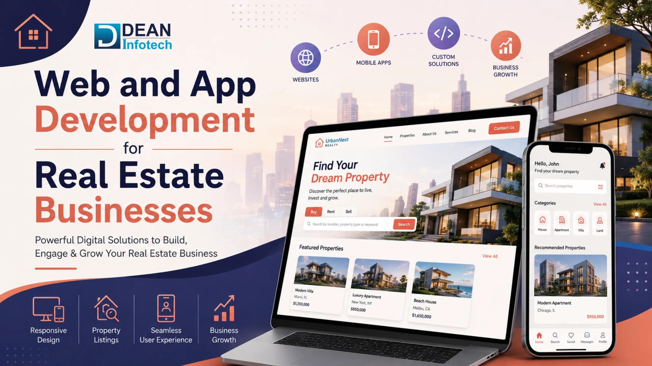 Web and App Development for Real Estate Businesses