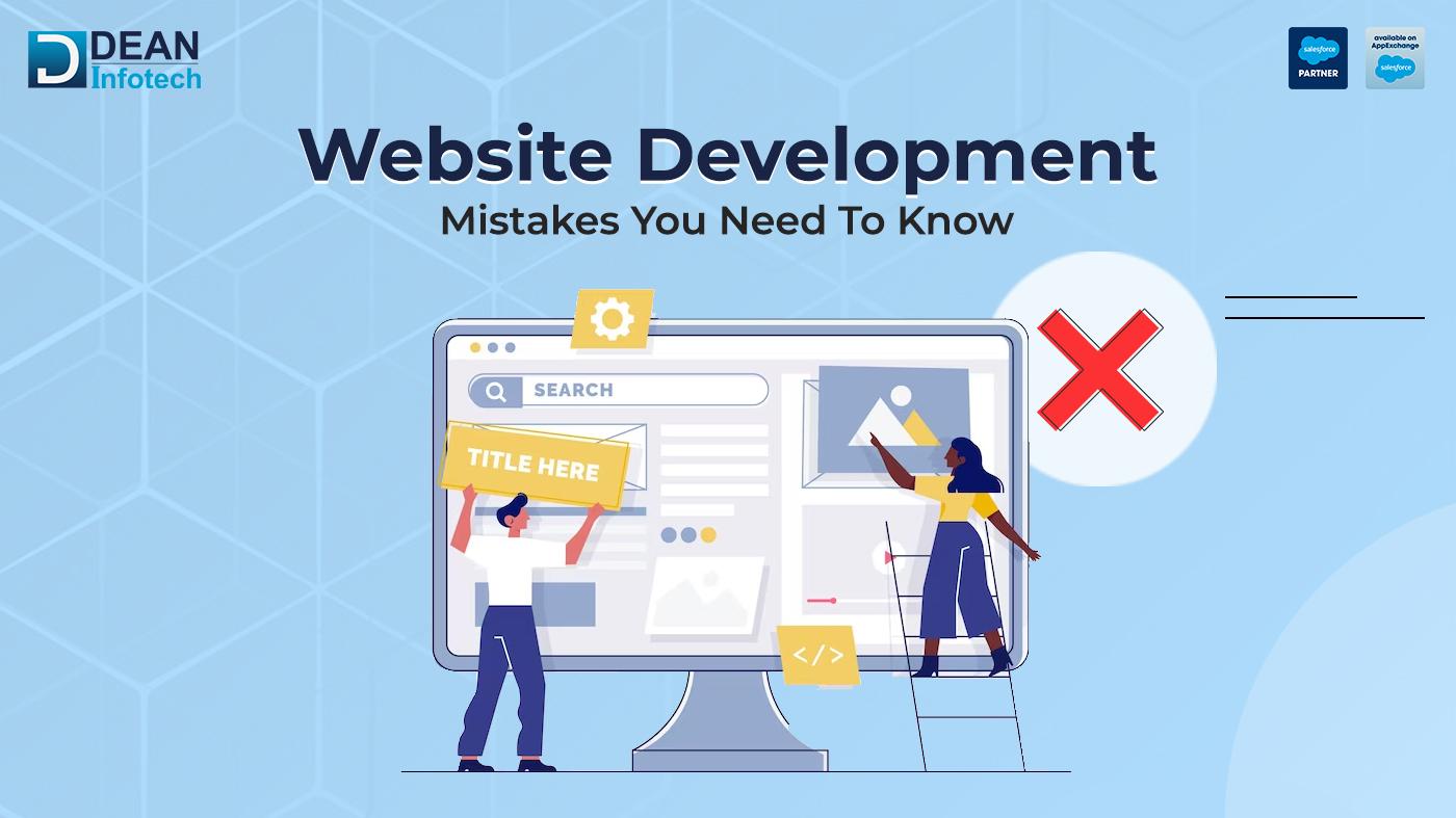 15 Website Development Mistakes You Need to Know